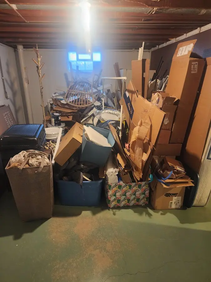 Roll-off dumpster container at job site for Construction Dumpster Rental in Normandy Park